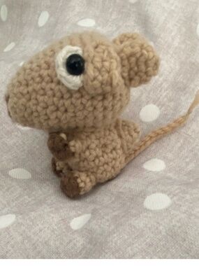 Handmade Crochet Camel Mini Stuffed Animal Plush Mini